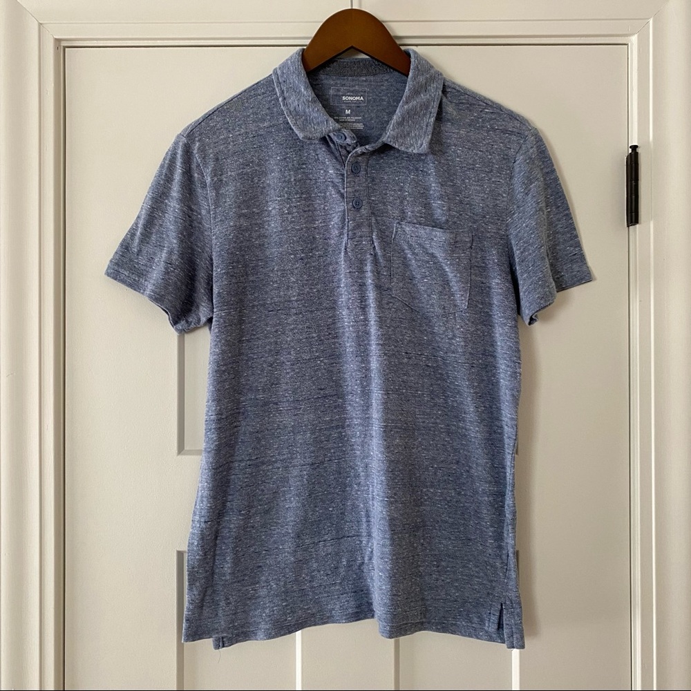 Sonoma Men's Polo Shirt – Jersey Blue